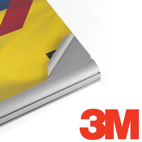 Colombia Soccer Flag Surface Book 2 13.5in Skin